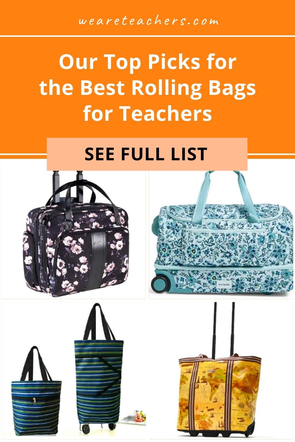 14 TopRated Rolling Bags for Teachers We Are Teachers