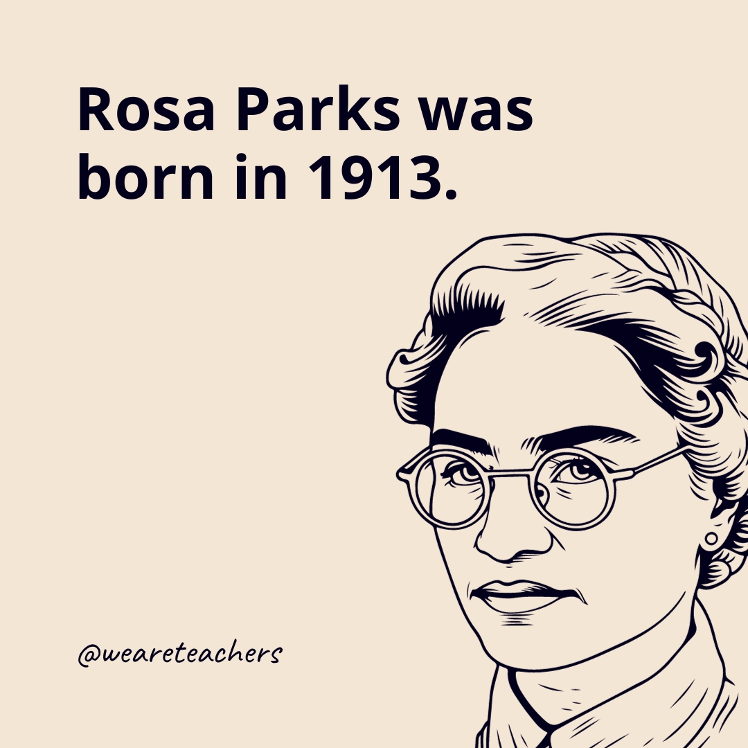 biography facts about rosa parks