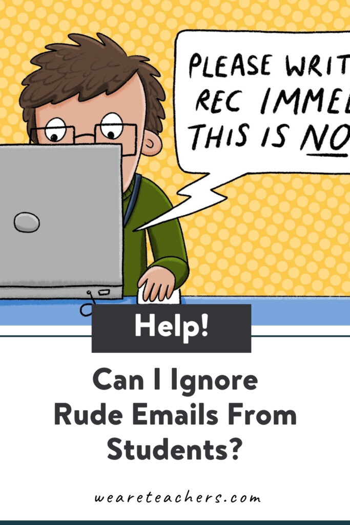 Rude emails from students, turtle breath, and a lax-on-discipline AP—check out our advice for all three in this week's Ask We Are Teachers!