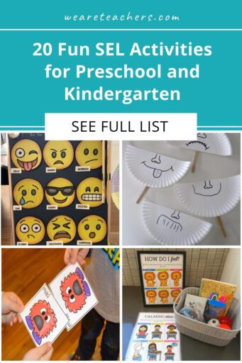 20 Fun SEL Activities for Preschool and Kindergarten