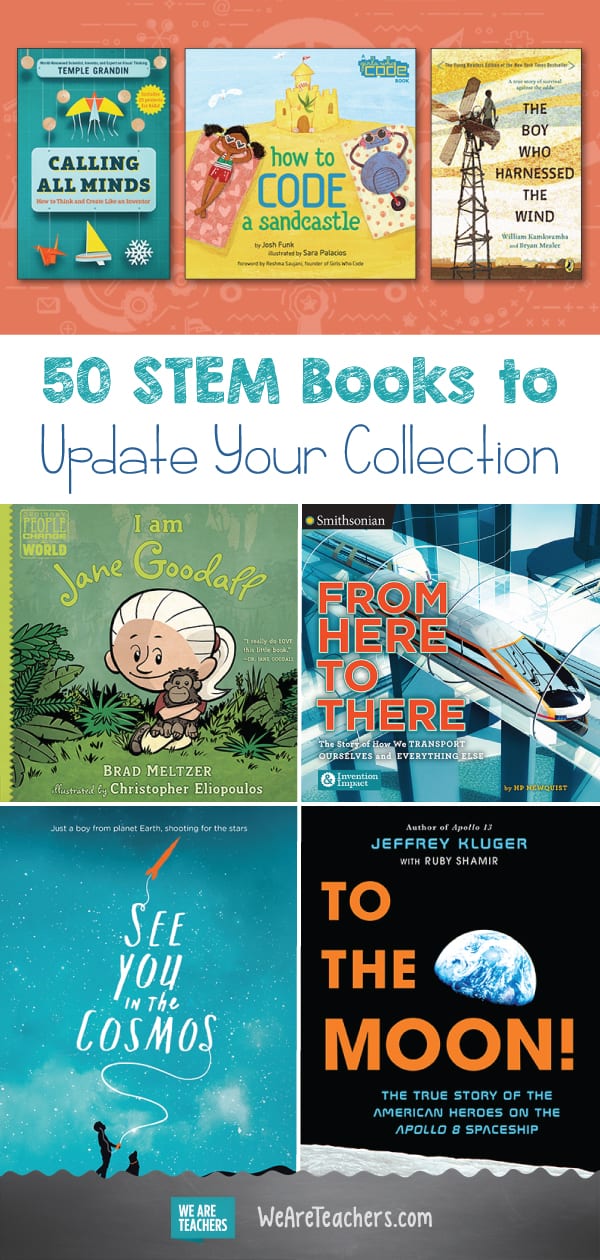 50 STEM Books to Update Your Collection