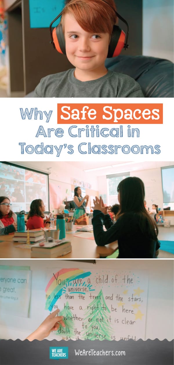 Why Safe Spaces Are Critical in Today's Classrooms