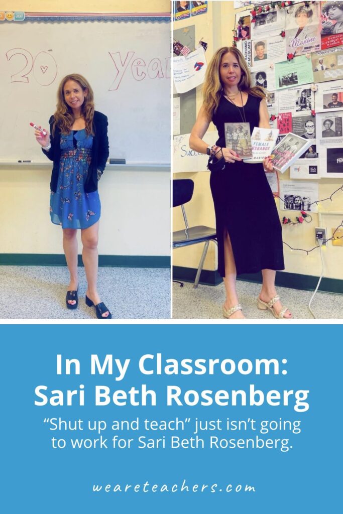 Meet this week's featured teacher, Sari Beth Rosenberg! You'll be inspired by her advocacy, voice, and energetic drive.
