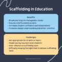 What Is Scaffolding in Education? An Overview for Teachers - Honct.com