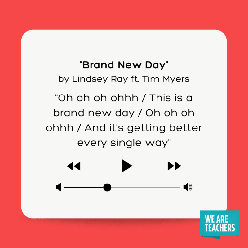 Brand New Day by Lindsey Ray featuring Tim Myers.