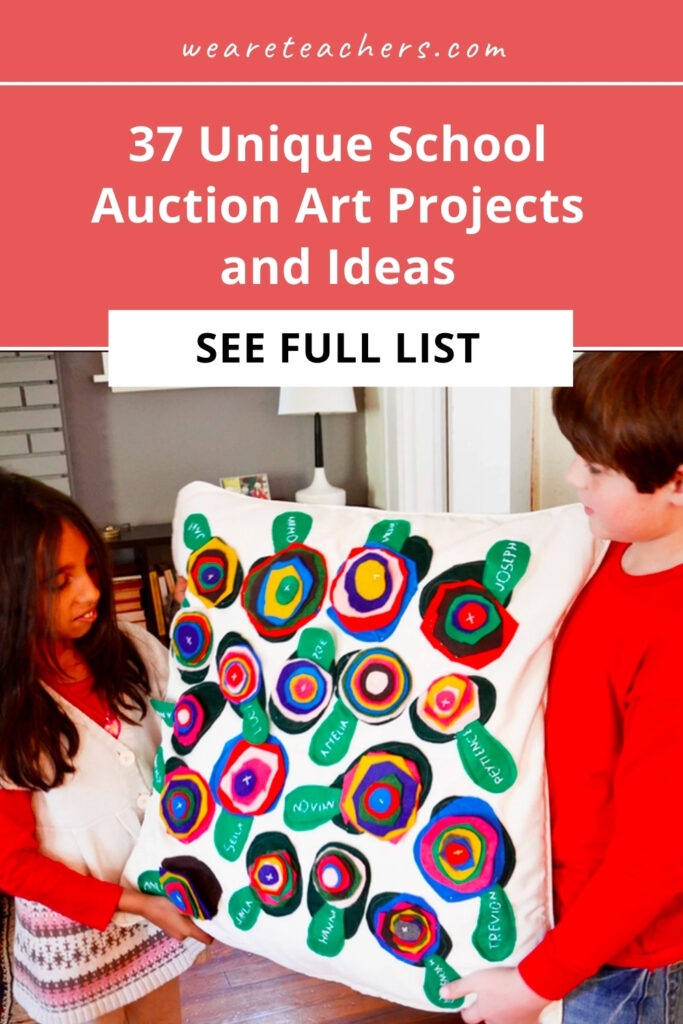 Looking for creative school auction art projects? From painting to weaving to sculpting, we've rounded up awesome ideas to get you started.