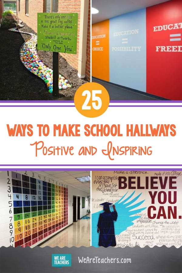 25 Wonderful Ways To Make School Hallways Positive and Inspiring