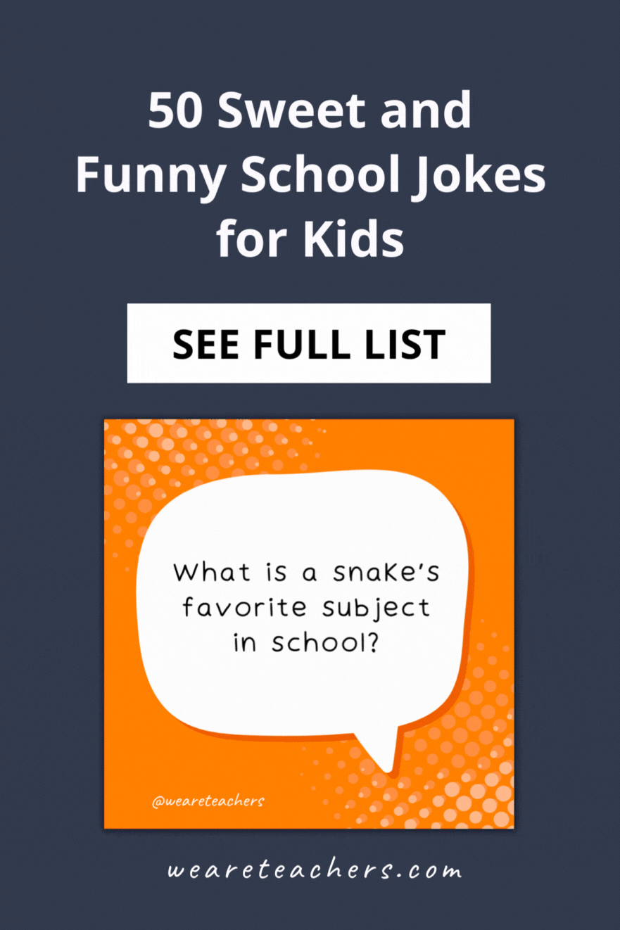 We all need a good laugh on occasion! Put up these school jokes for kids for a fun humor break for your students.
