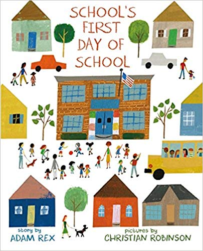 School's First Day of School book cover - back to school books