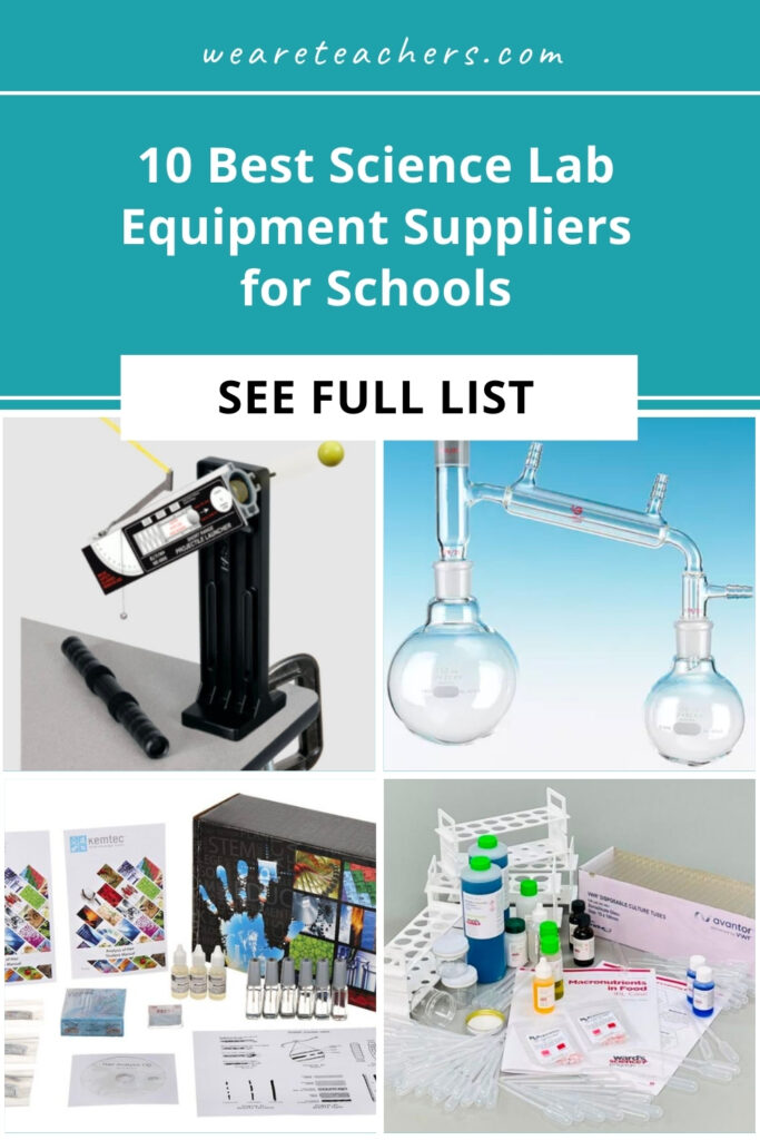 These science lab equipment suppliers provide sturdy student gear and affordable supplies like chemicals, specimens, and more.