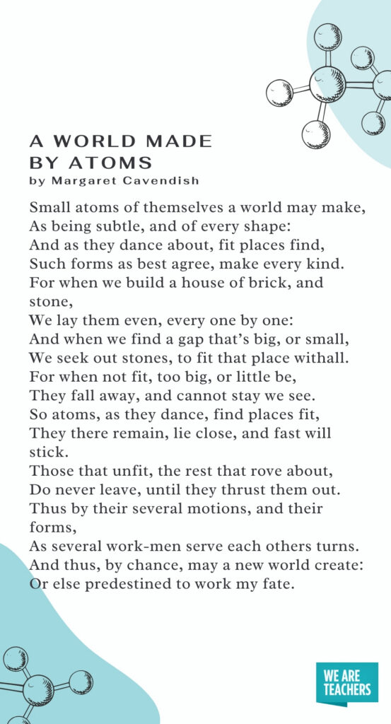 A World Made By Atoms by Margaret Cavendish