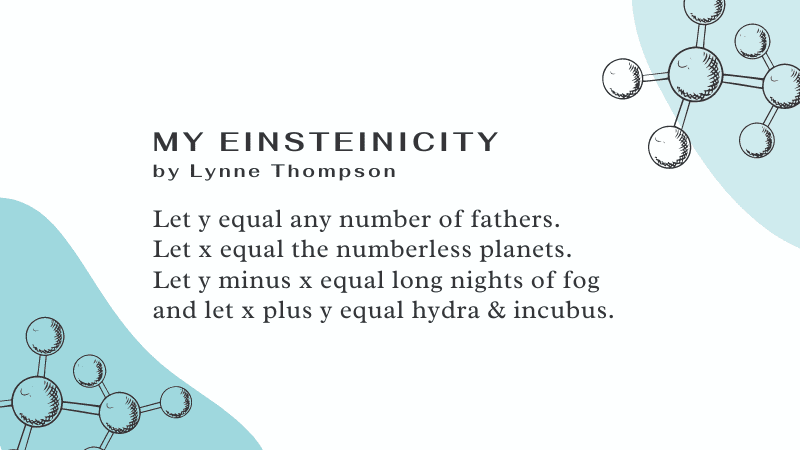 My Einsteinicity by Lynne Thompson