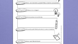 Free Scientific Method Worksheet Printable