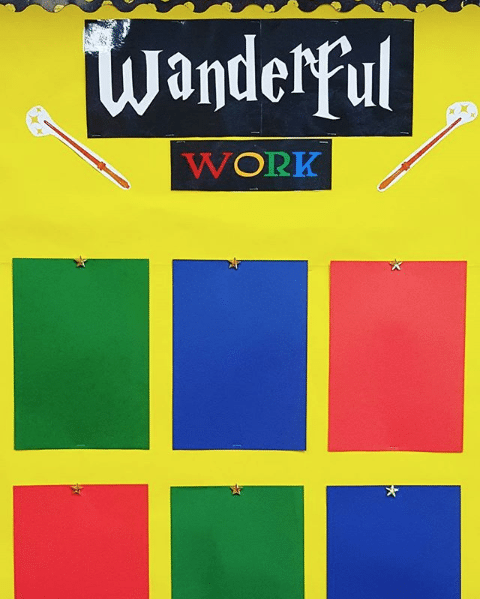 Wanderful work bulletin board