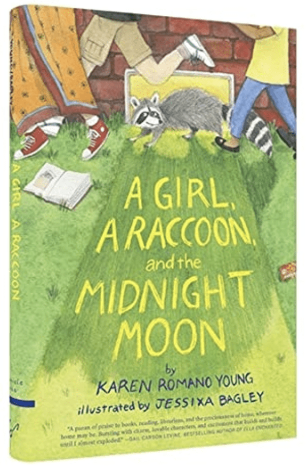 A Girl, A Raccoon, and a Midnight Moon book cover