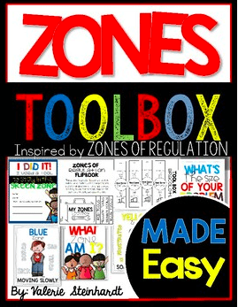 poster for zones toolbox product for teachers