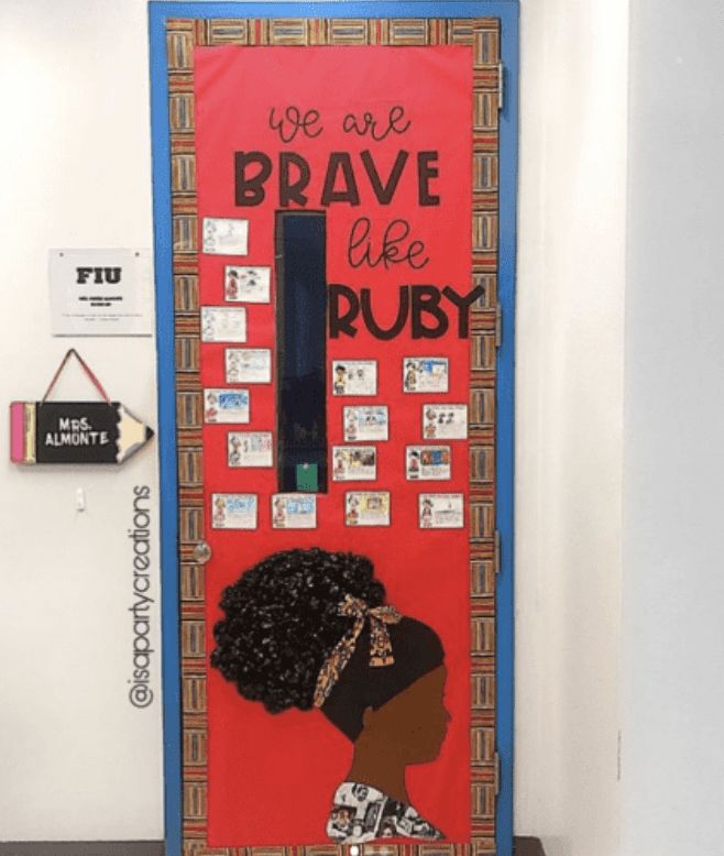 Still of black history month doors be brave like ruby from Instagram