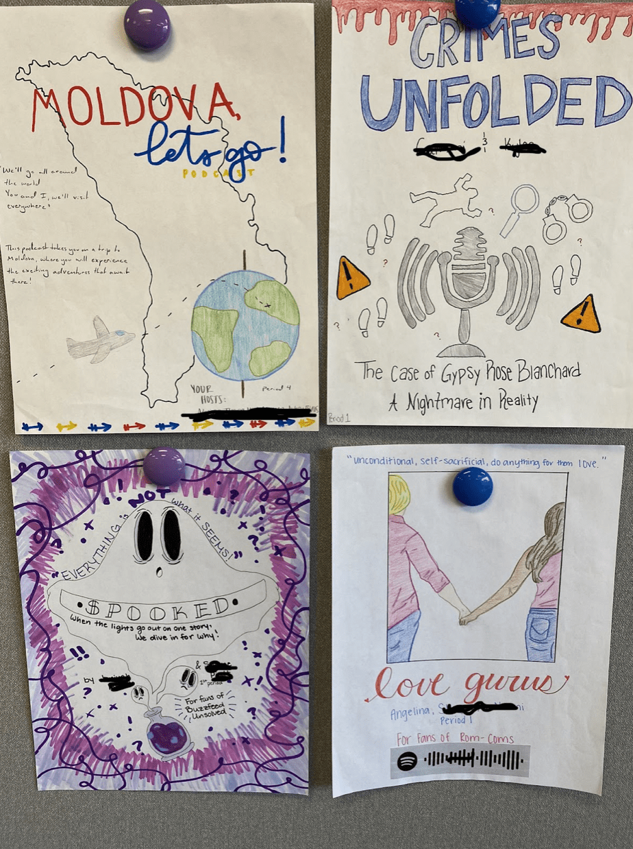 Student drawings