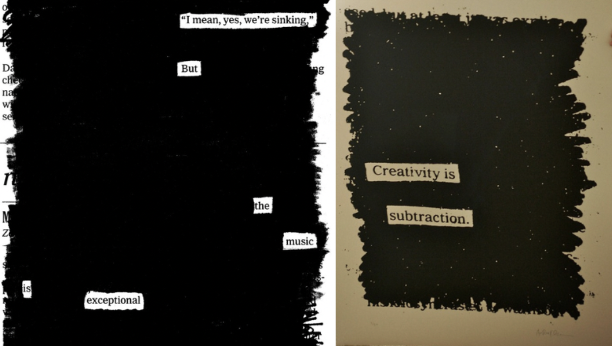What Is Blackout Poetry? (Plus Examples and Ideas)