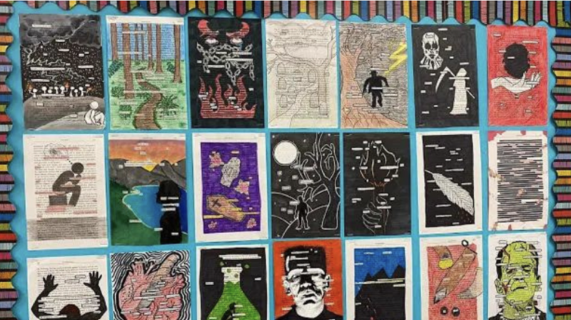 Blackout poetry examples