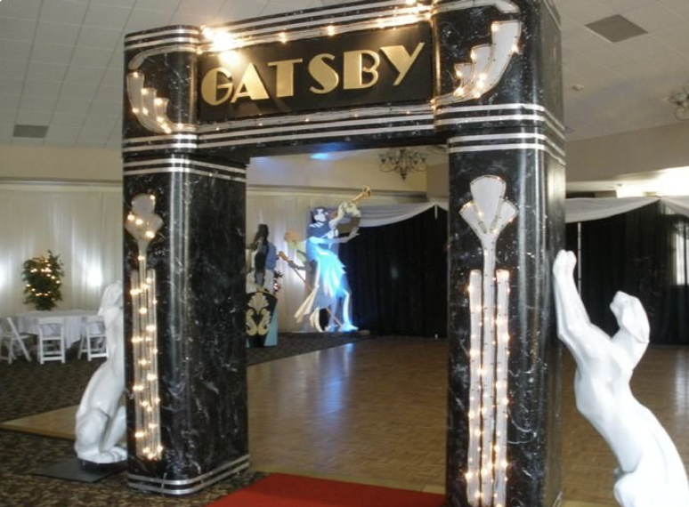 Great Gatsby themed Prom venue