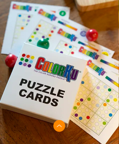 Colorku puzzle puzzle cards for middle school math.