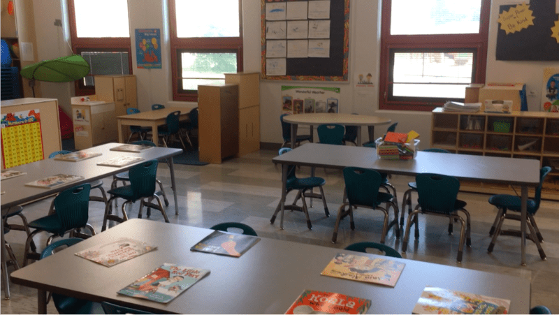 Minimalist Classroom Design