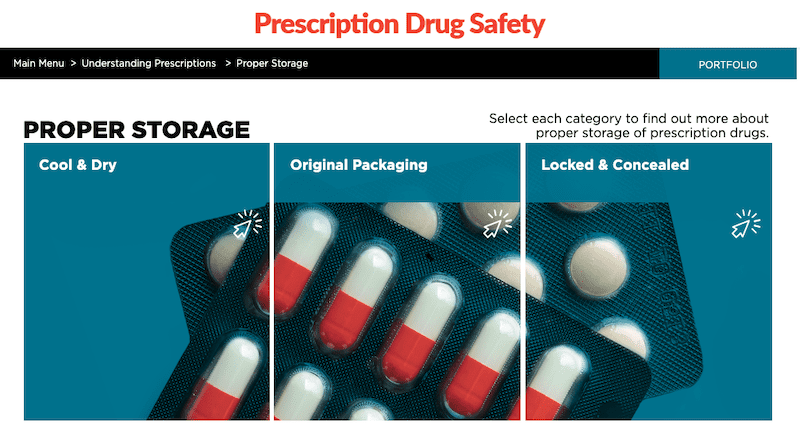Screenshot From Prescription Drug Safety