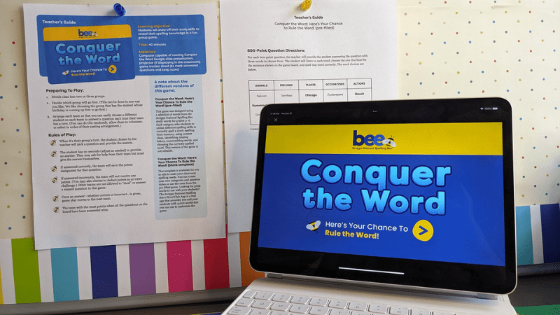 Your Students Will "Rule the Word!" With This Awesome Spelling Game Feature Image