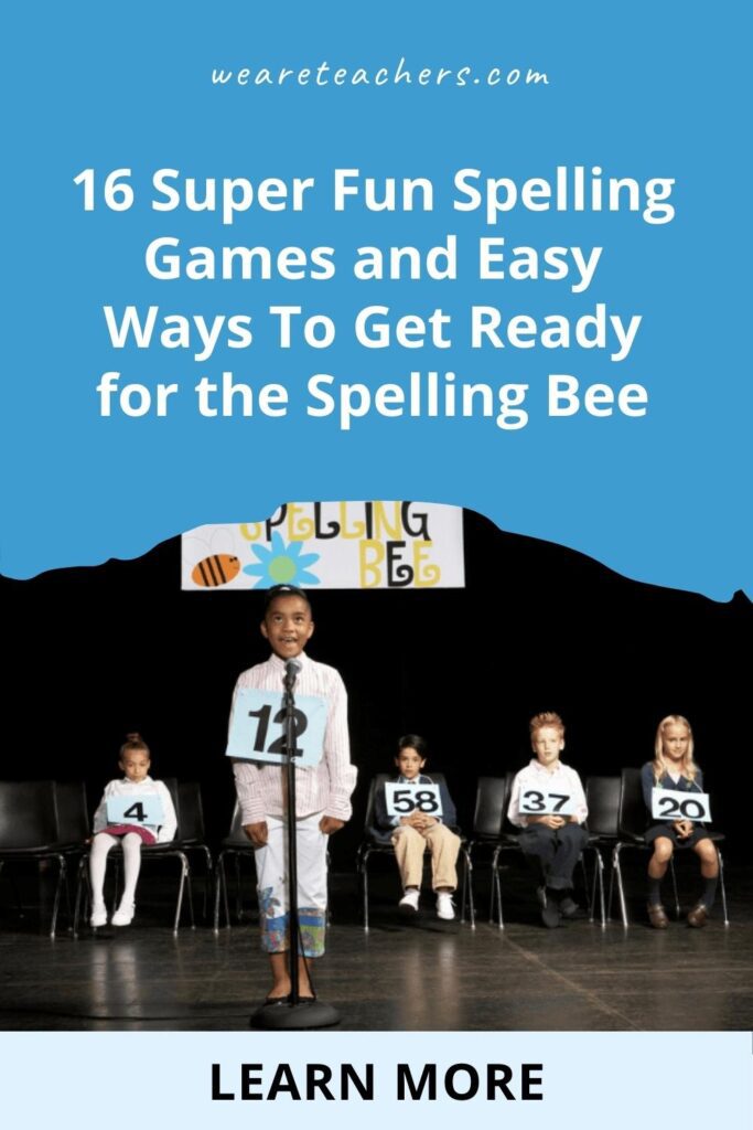 16 Super Fun Spelling Games and Easy Ways To Get Ready for the Spelling Bee