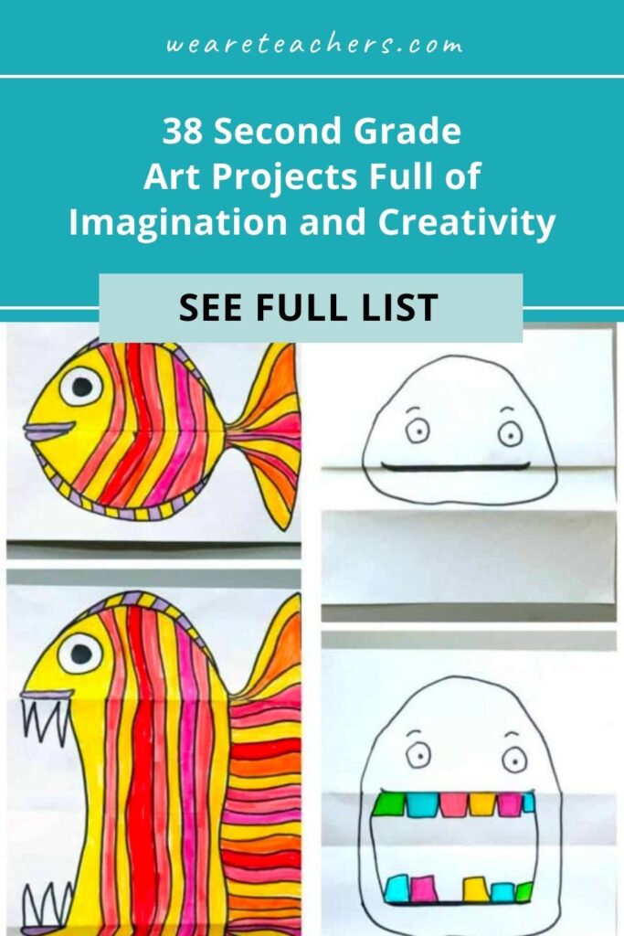 Second grade art students will love expressing their creativity with these cool projects, like clay snails, string-pull painting, and more.