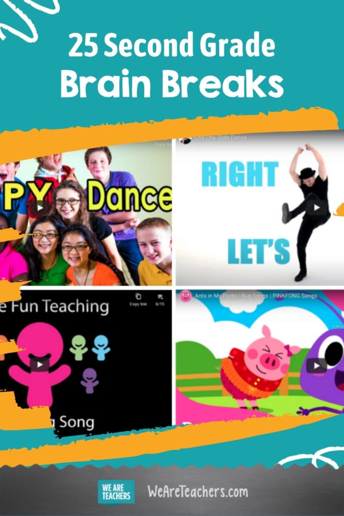 25 Second Grade Brain Breaks For When You Need to Move