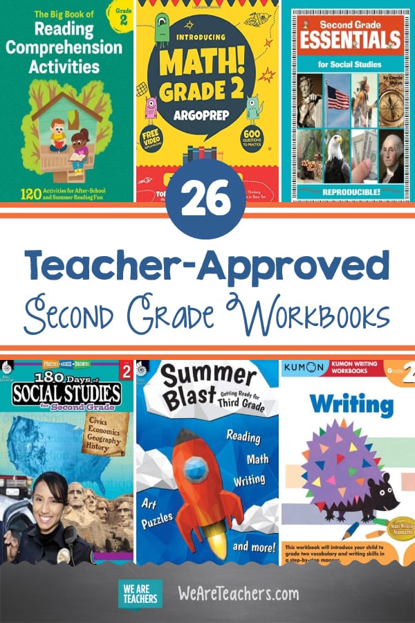 26 Teacher-Approved Second Grade Workbooks