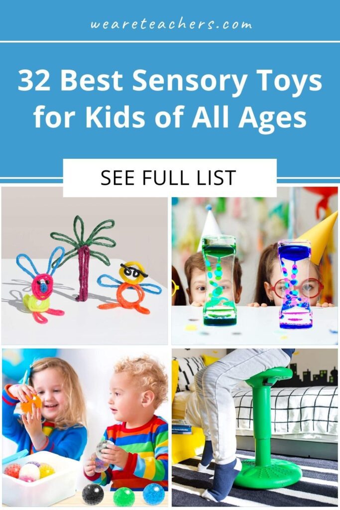 Sensory play promotes curiosity and builds nerve connections in the brain. Check out our list of the best sensory toys for kids of all ages!