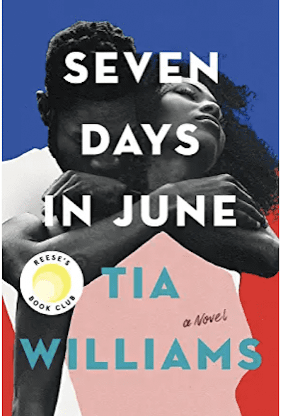 cook cover: Seven Days In June By Tia Williams, as an example of books for teachers to read over the summer