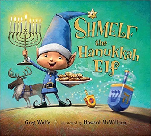 shelf the Hanukkah elf book cover