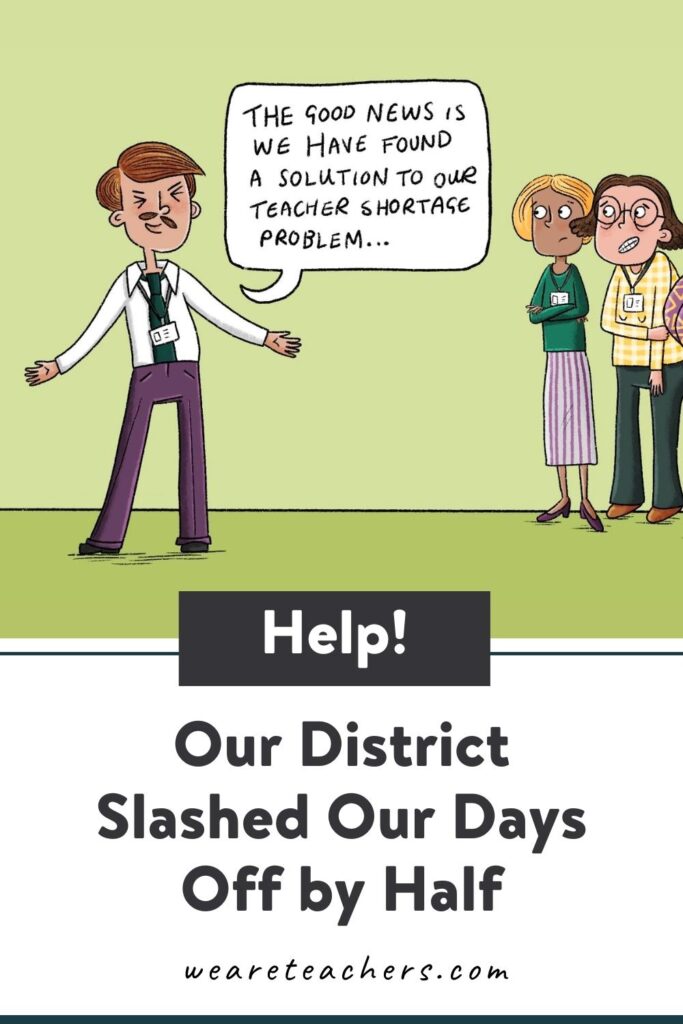 This week on Ask WeAreTeachers, we cover a district slashing PTO days, ideas for a new teacher gift, and a weird exit interview request.