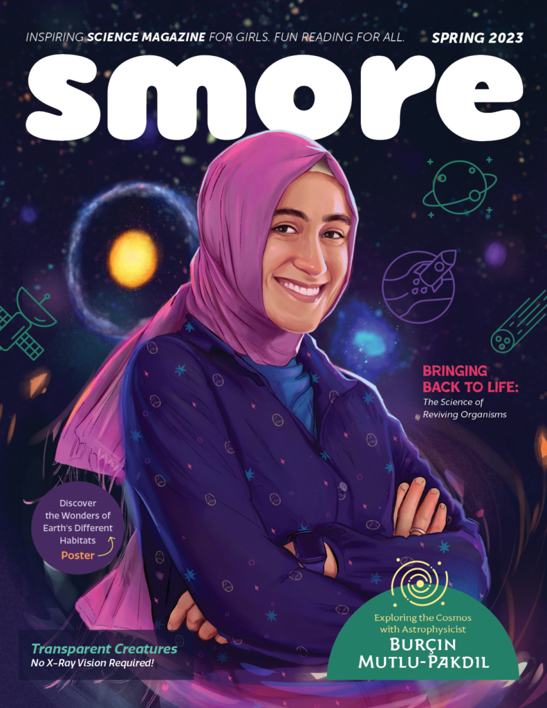Sample issue of Smore as an example of best science magazines for kids