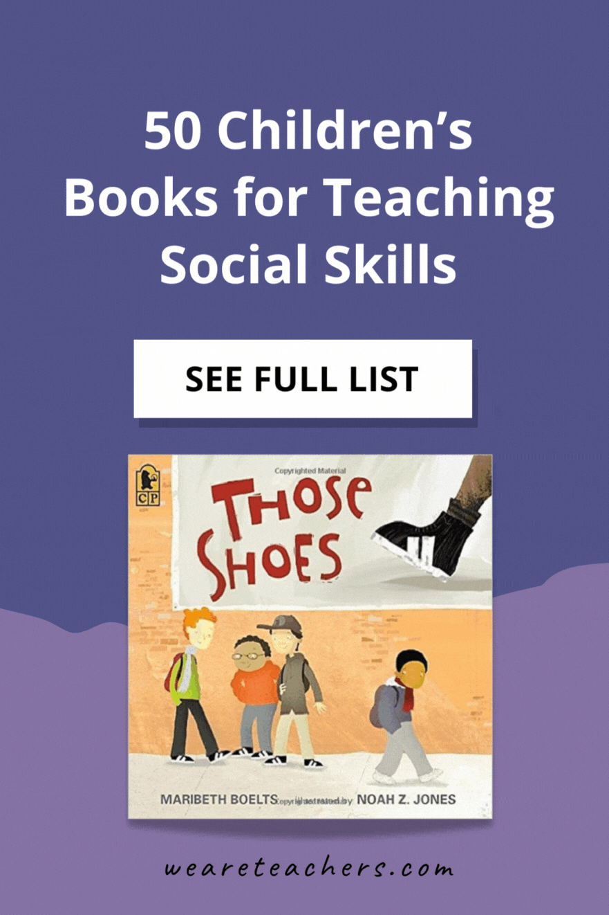 50 Children's Books for Teaching Social Skills