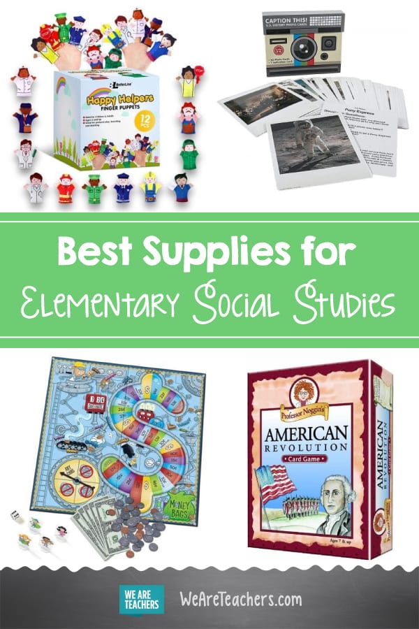 46 Awesome Supplies for Elementary Social Studies