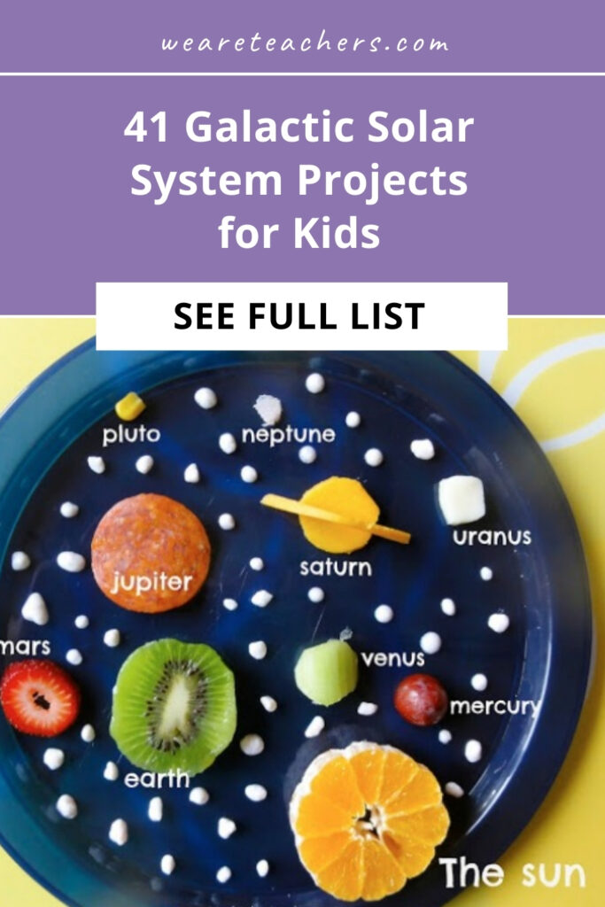 Kids absolutely love learning about everything space. Engage that curiosity with one of these solar system projects!