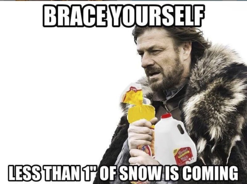 Southern Snow Meme