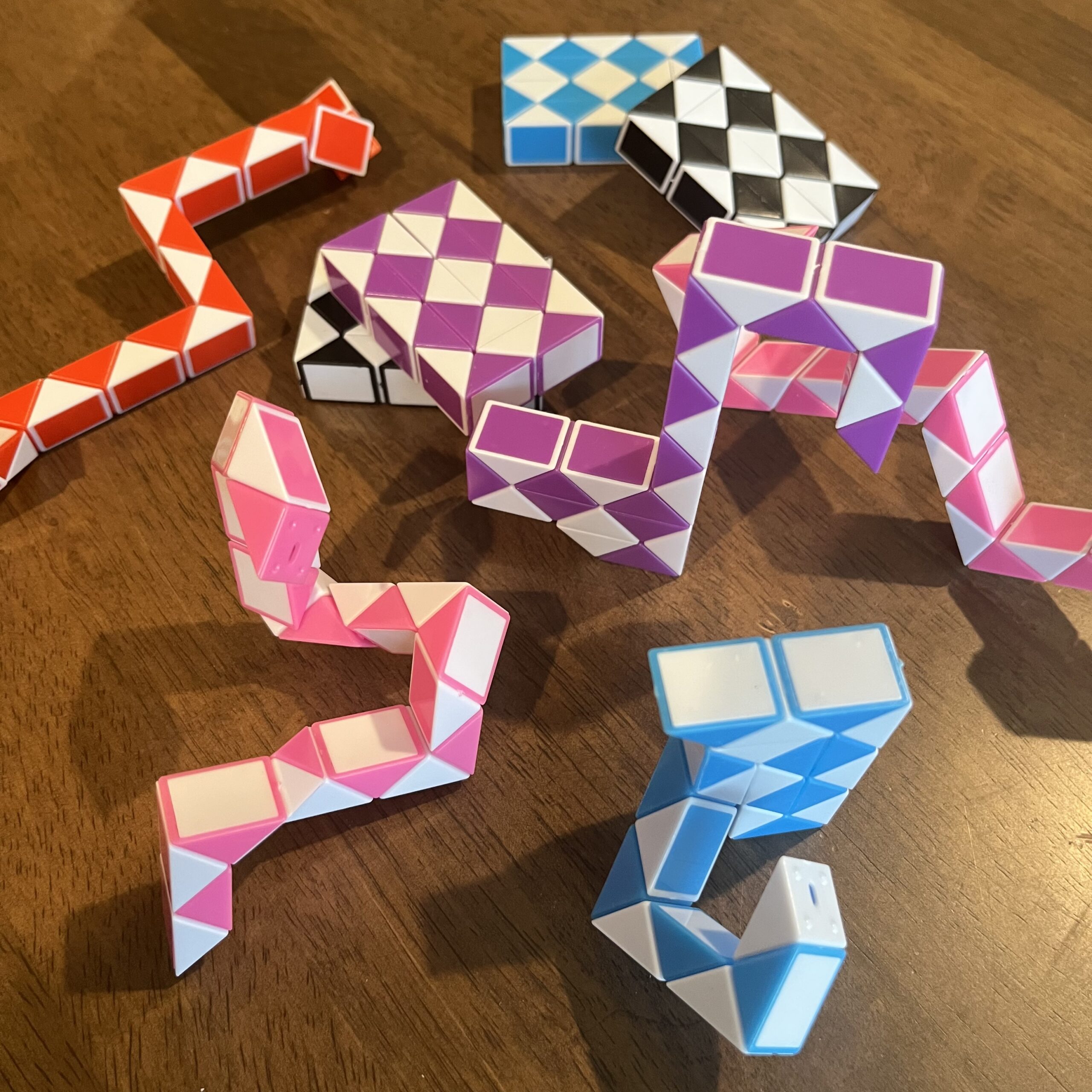 Speed Cube Various configurations made with Magic Speed Cubes