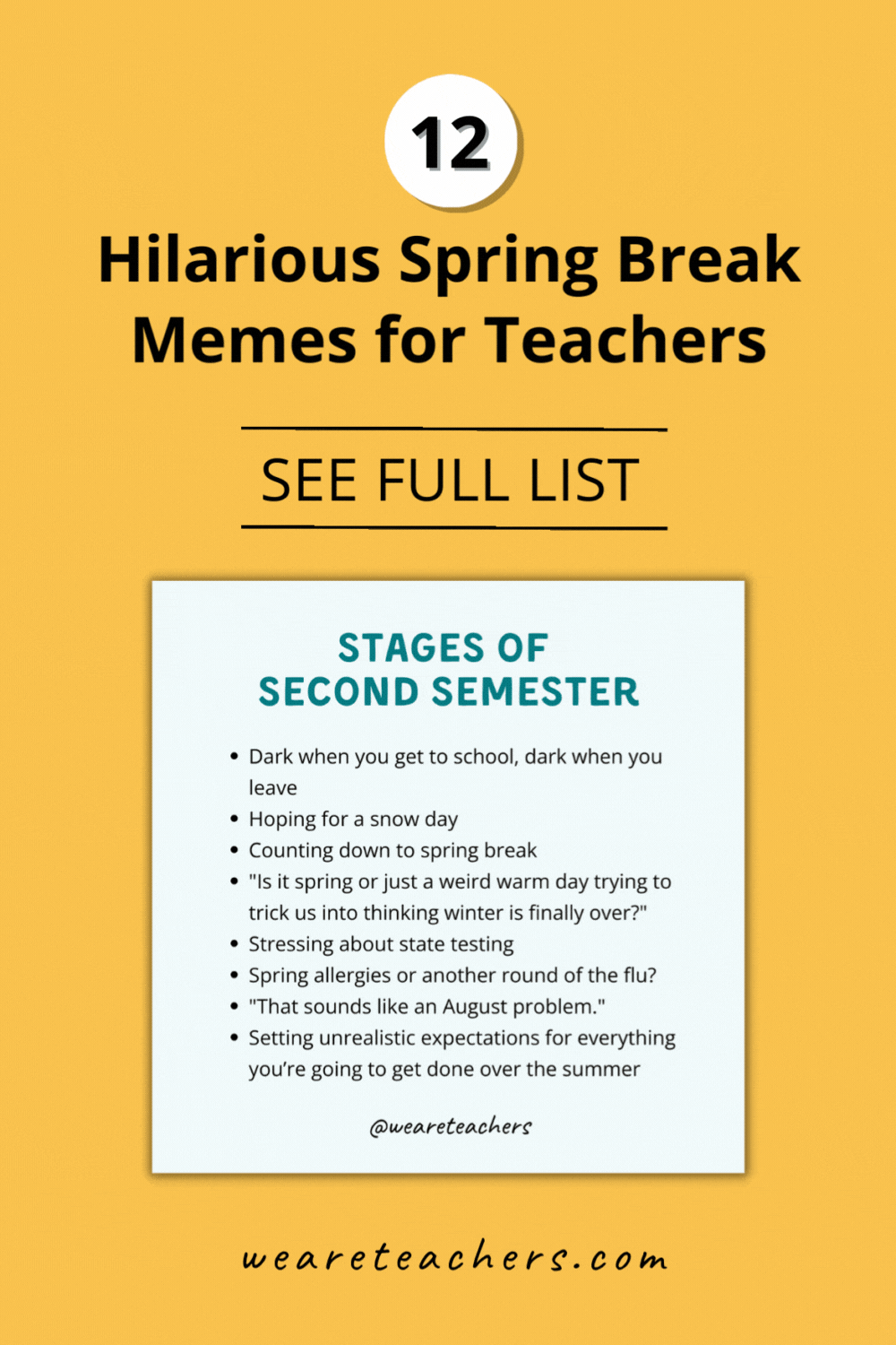 Patiently waiting for spring break to begin? Take a scroll through these hilarious spring break memes for teachers to help get you through!