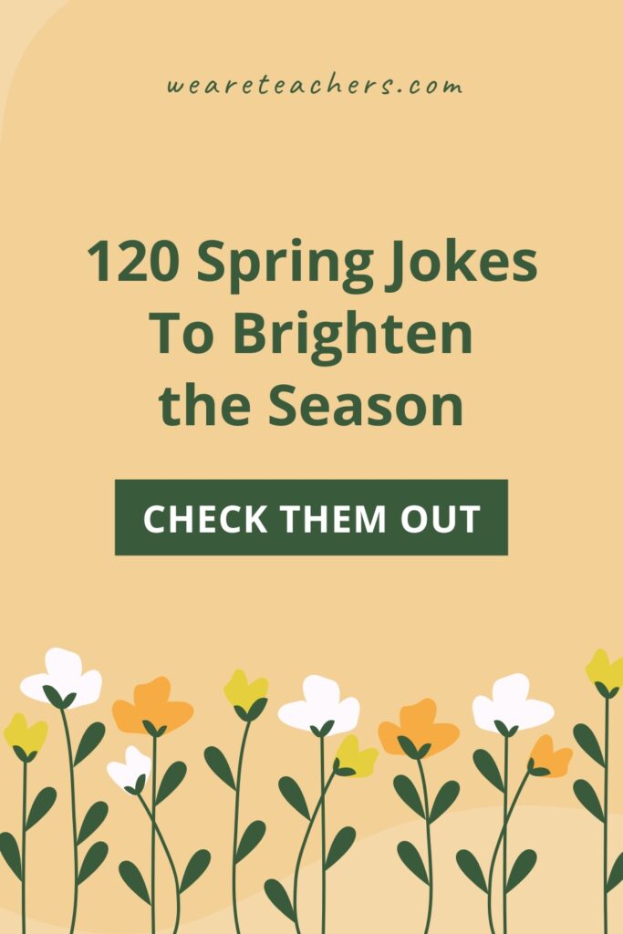 Laughter is in bloom! We've put together this collection of spring jokes to keep you laughing as the seasons change.