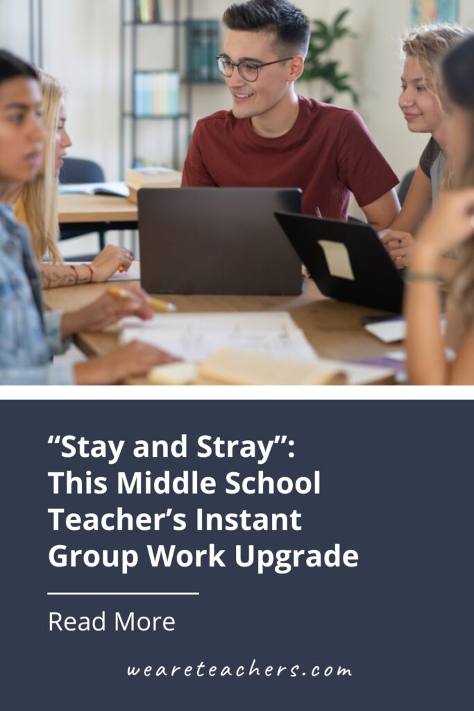 Group work in need of a refresh? Look no further than this middle school teacher's easy, instant, no-prep upgrade.