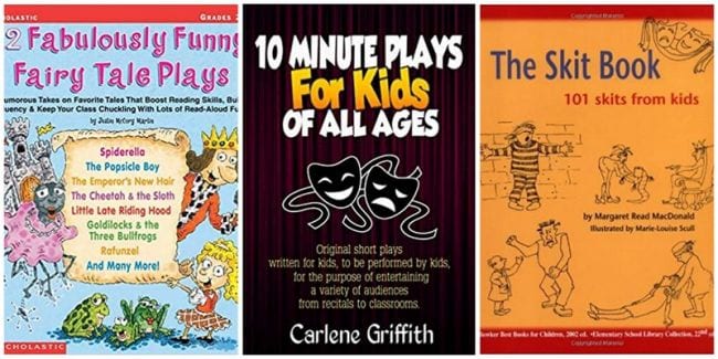 Three books of plays for kids