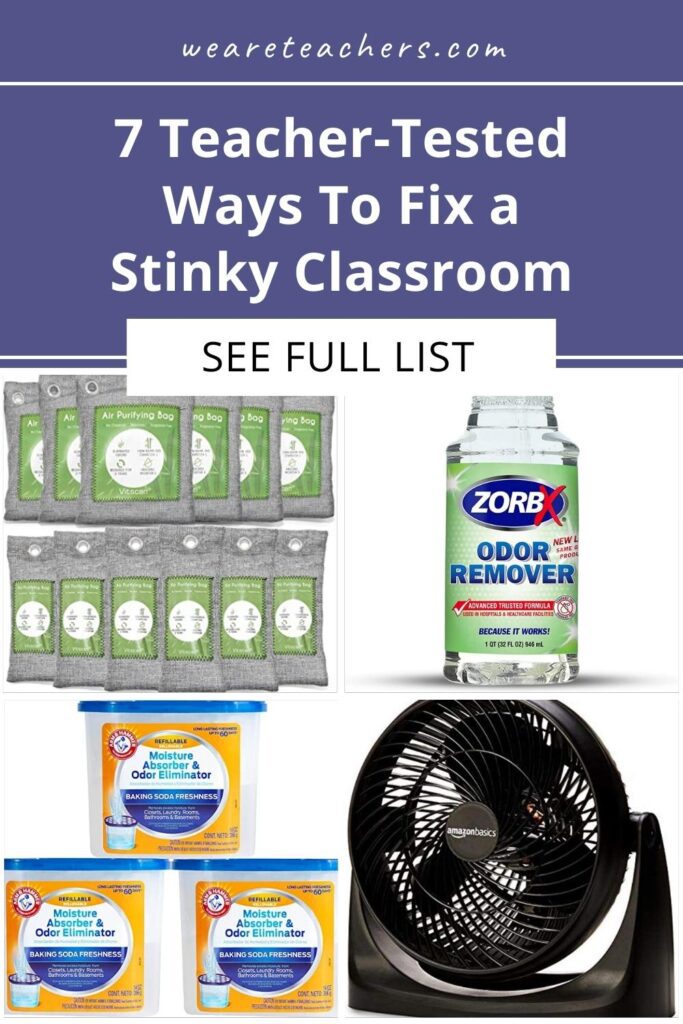 Need to fix a stinky classroom? We're here to help. We have solutions—all fragrance-free—that'll get you breathing easier in no time.