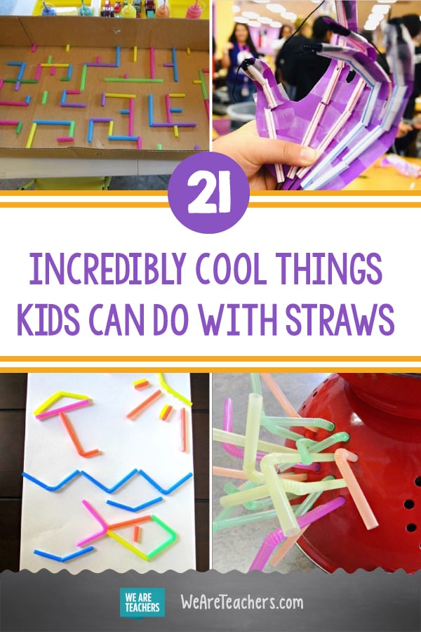 21 Incredibly Cool Things Kids Can Do With Straws