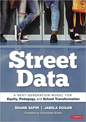 Professional development book cover for "Street Data" by Shane Safir and Jamila Dugan